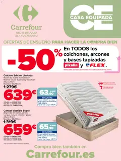 Vista previa Carrefour Casa Equipada válido desde el 16/07/2026