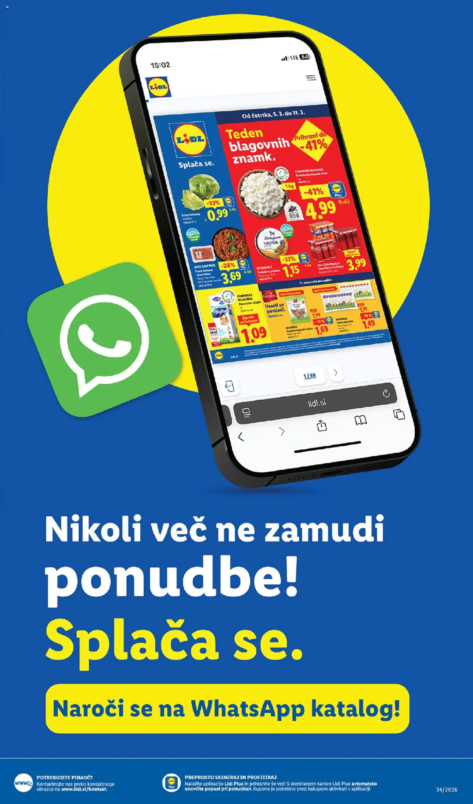 Novi Lidl katalog ponudbe – veljaven od 20.08.2026 | Stran: 17 | Izdelki: Cottage cheese