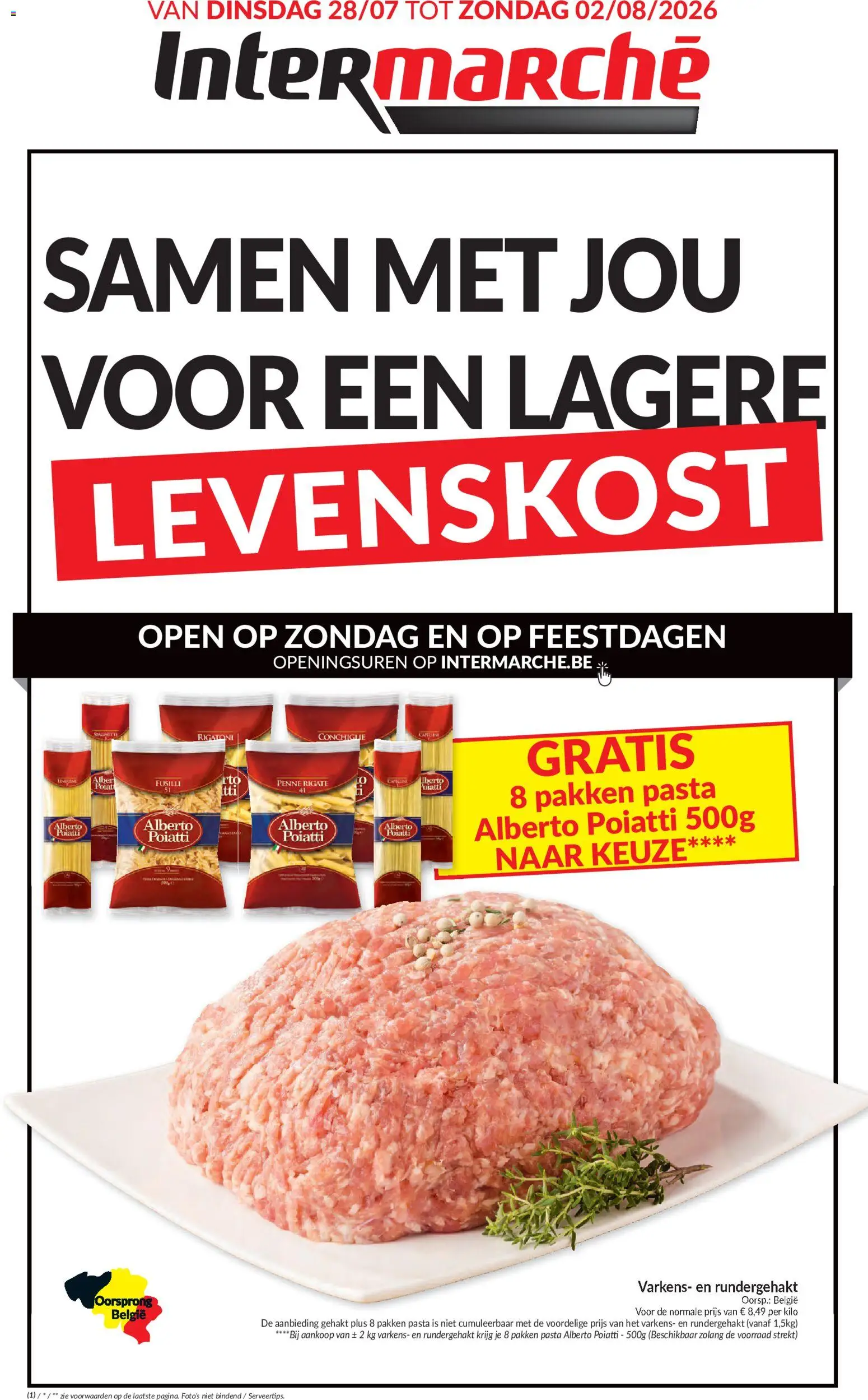 Intermarché folder week 31 (28/07/2026 t/m 02/08/2026) catalogue cover