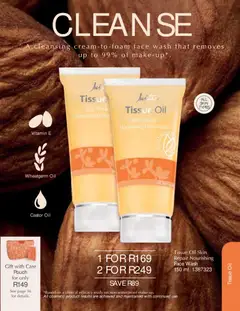 Justine specials catalogue – valid from 01.06.2026 | Page: 43 | Products: Tissue oil, Oil