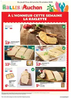 Auchan - Prévisualisation de Auchan - Bons plans du week end valide à partir de 15/10/2026
