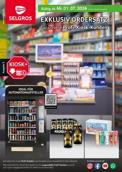 Selgros Ordersatz ab 01.07.2026 gültig