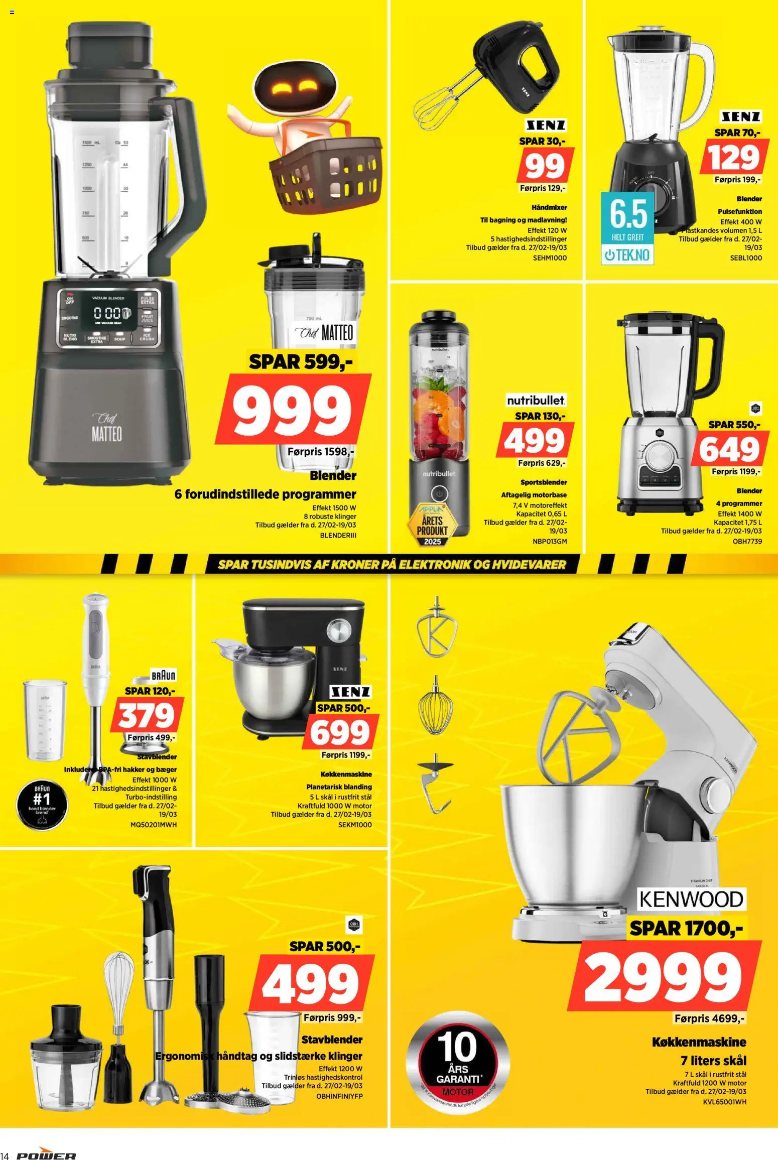 Power tilbudsavis – gyldig fra 13.03.2026 | Side: 14 | Produkter: Juice