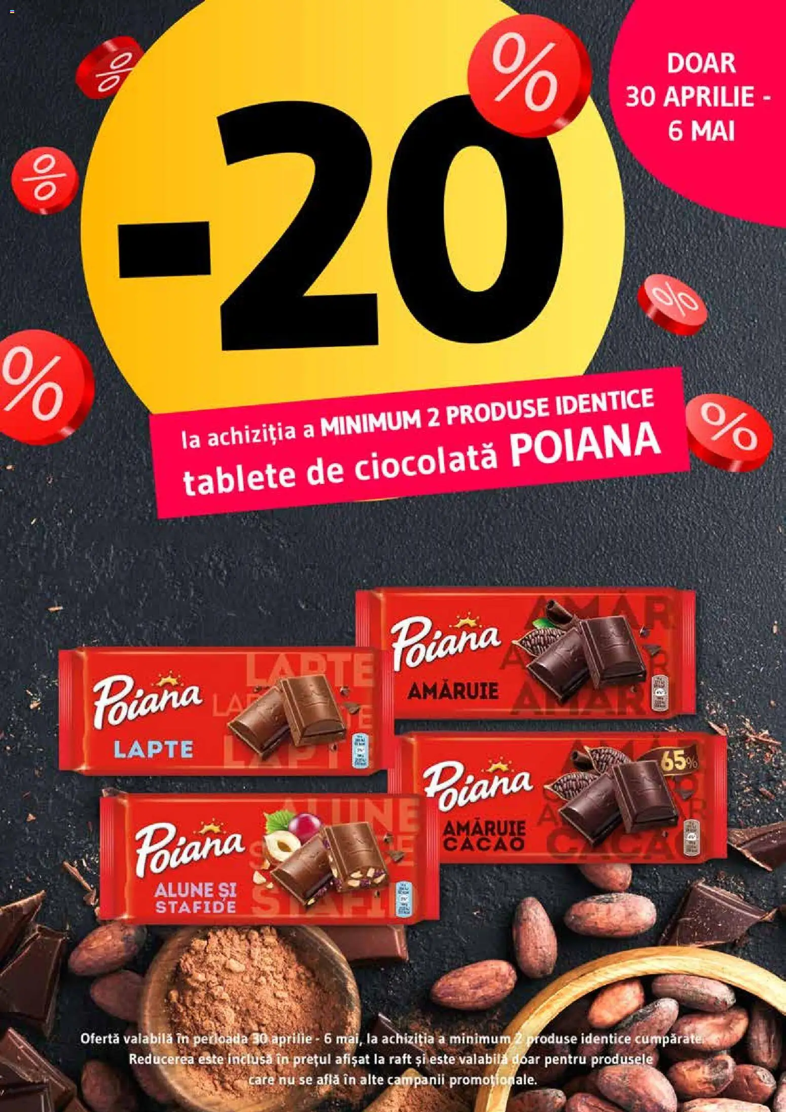 Noul catalog Supeco – valabil de la 30.04.2026 | Pagină: 3 | Produse: Raft, Lapte, Ciocolată, Stafide