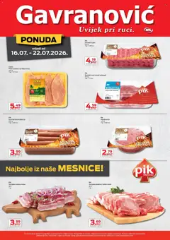 Gavranović Katalog - Pregled kataloga iz trgovine Gavranović, vrijedi od 16.07.2026 | Stranica: 5