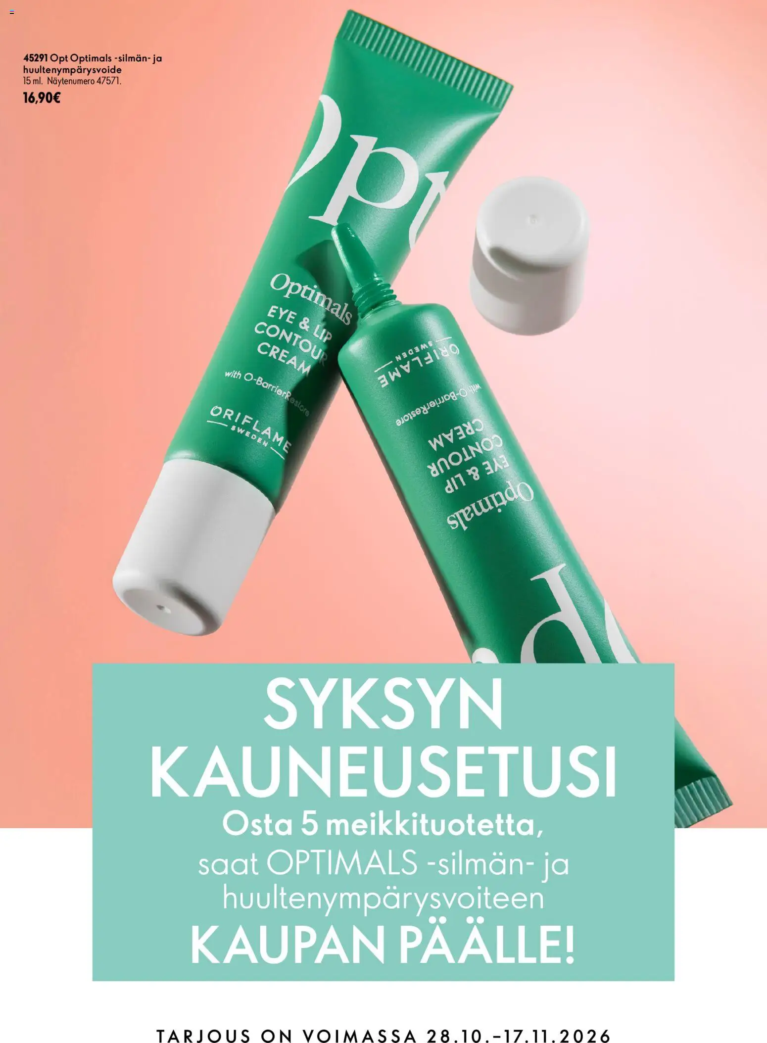 Oriflame Jakson 15 parhaat tarjoukset – voimassa 28/10/2026 alkaen | Sivu: 11