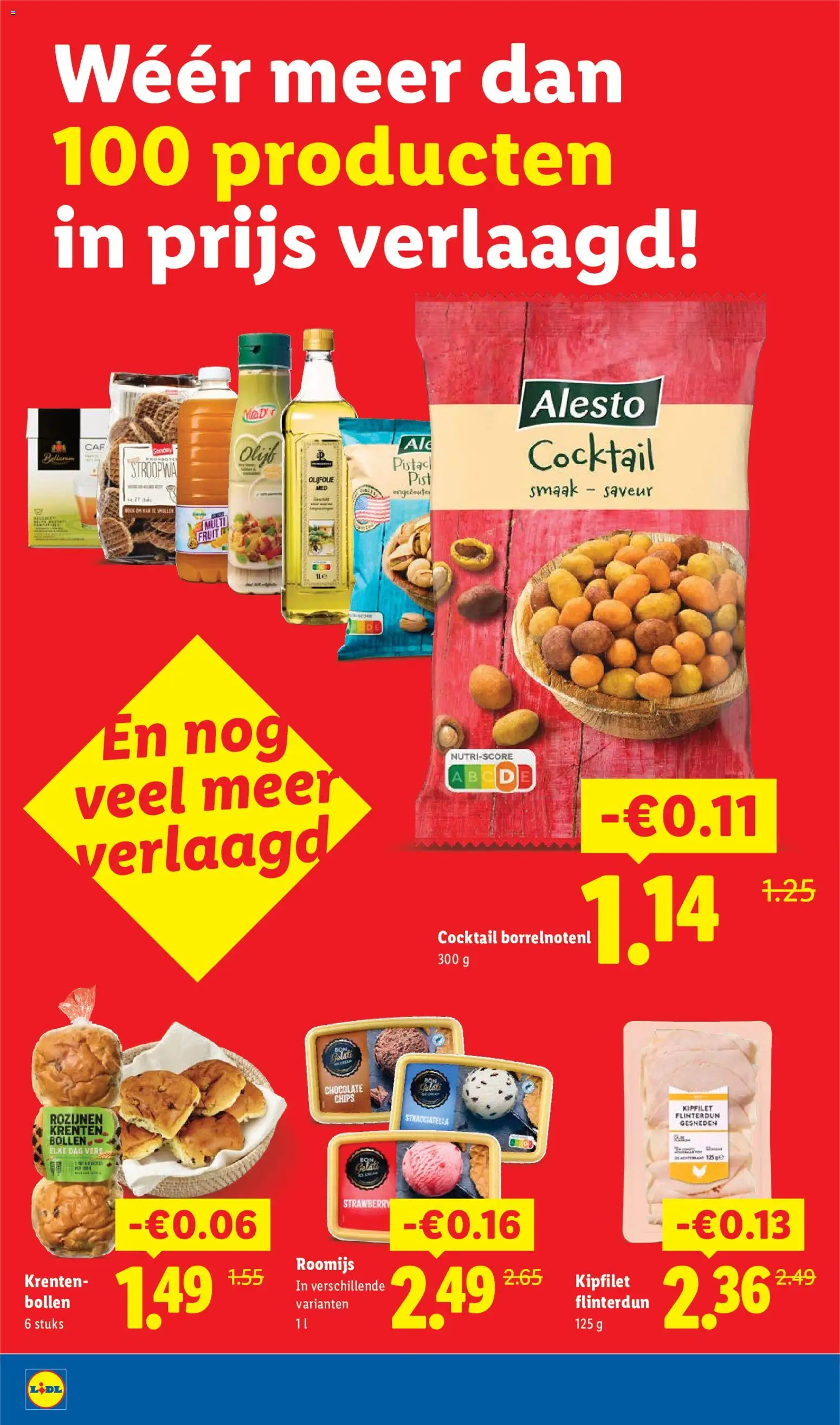 {H1} | Pagina: 2 | Producten: Chips, Olijfolie, Rozijnen, Fruit