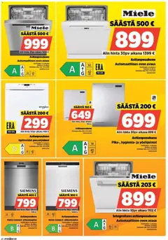 Power-mainoslehti voimassa 25/08/2026 alkaen | Sivu: 40 | Tuotteet: Astianpesukone