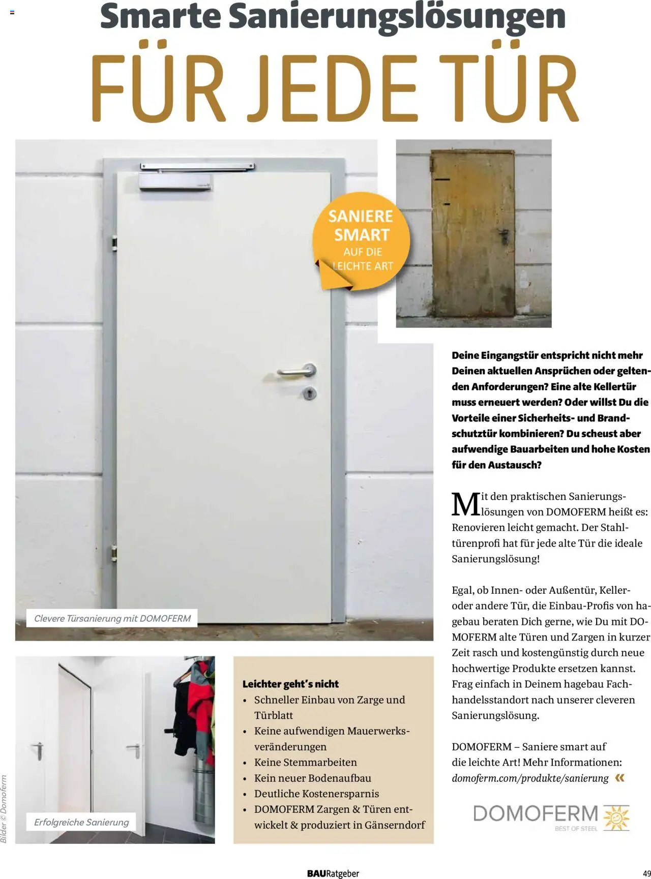 Hagebau Katalog Baurategeber gültig ab 07.04.2025 | Seite: 49
