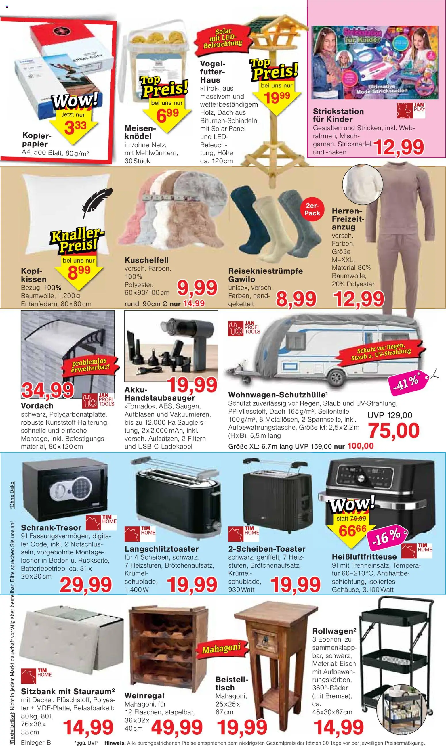Wiglo Wunderland Prospekt – gültig ab 14.09.2026 | Seite: 6 | Produkte: Weinregal, Kissen, Tisch, Anzug