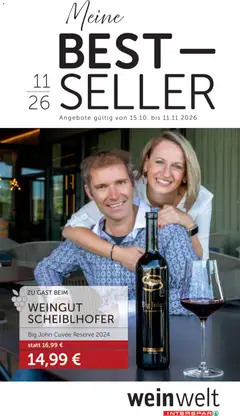 Interspar BEST -  SELLER ab 15.10.2026 gültig