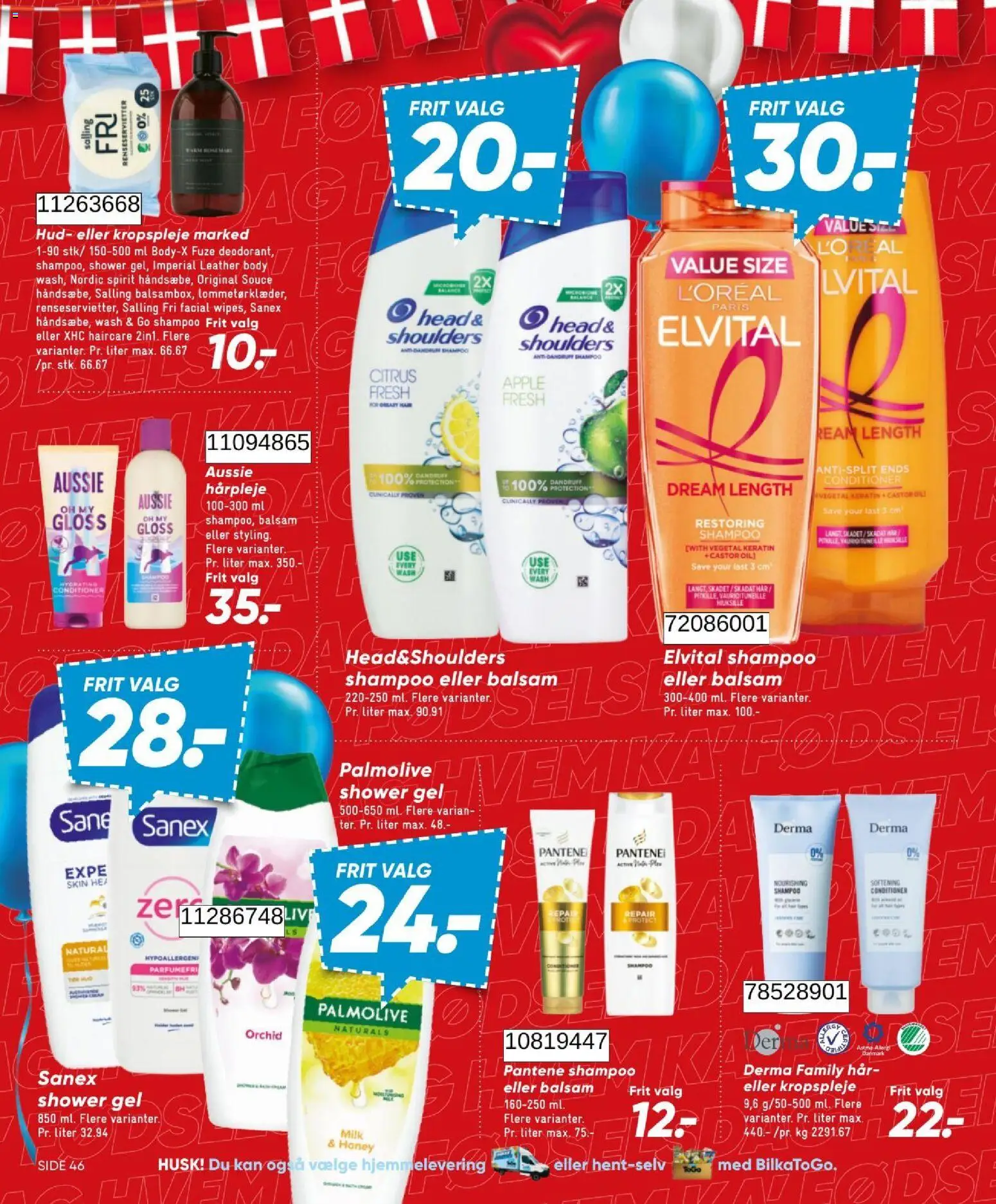 Bilka tilbudsavis – gyldig fra 31/07/2026 | Side: 56 | Produkter: Shampoo, Balsam