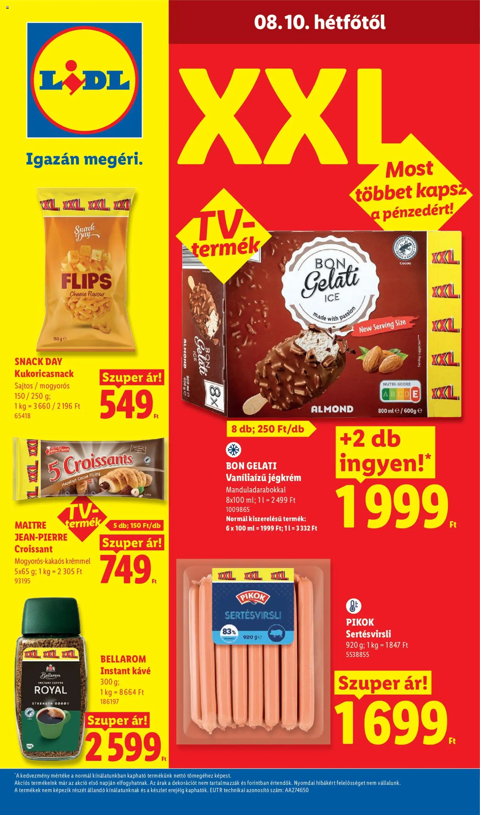 Lidl akciós ujság - amely érvényes a következő dátumtól: 2026.08.06. | Oldal: 80