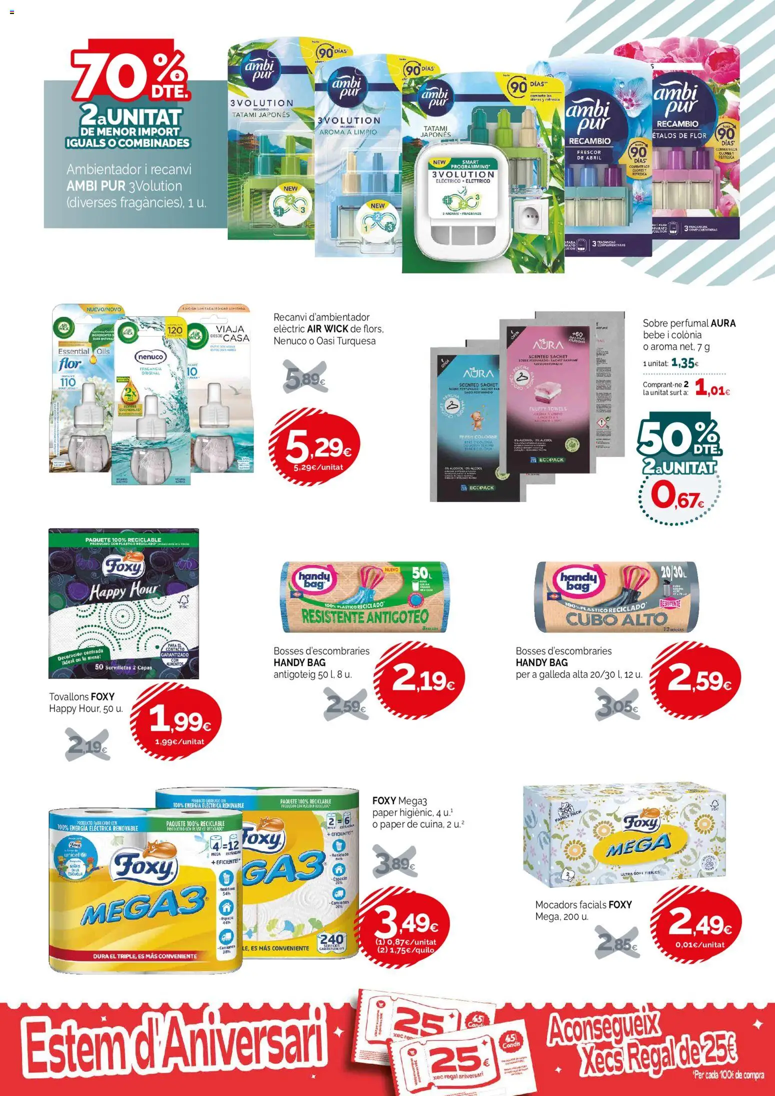 Condis - folleto │ válido desde el 30/09/2026 | Página: 31 | Productos: Colonia, Bolsa, Ambientador, Mesa