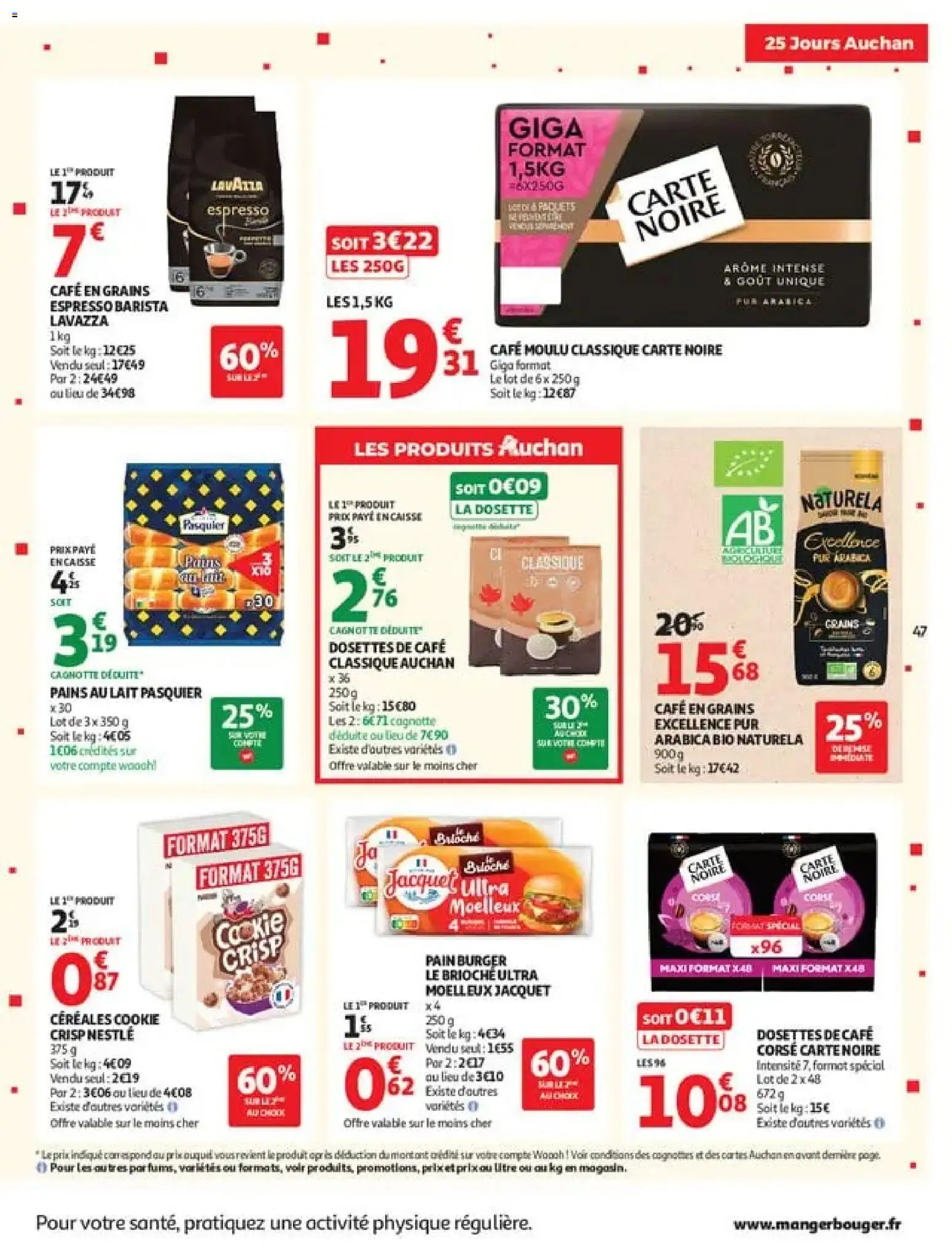 {H1} | Page: 47 | Produits: Café en grains, Café moulu, Café, Céréales