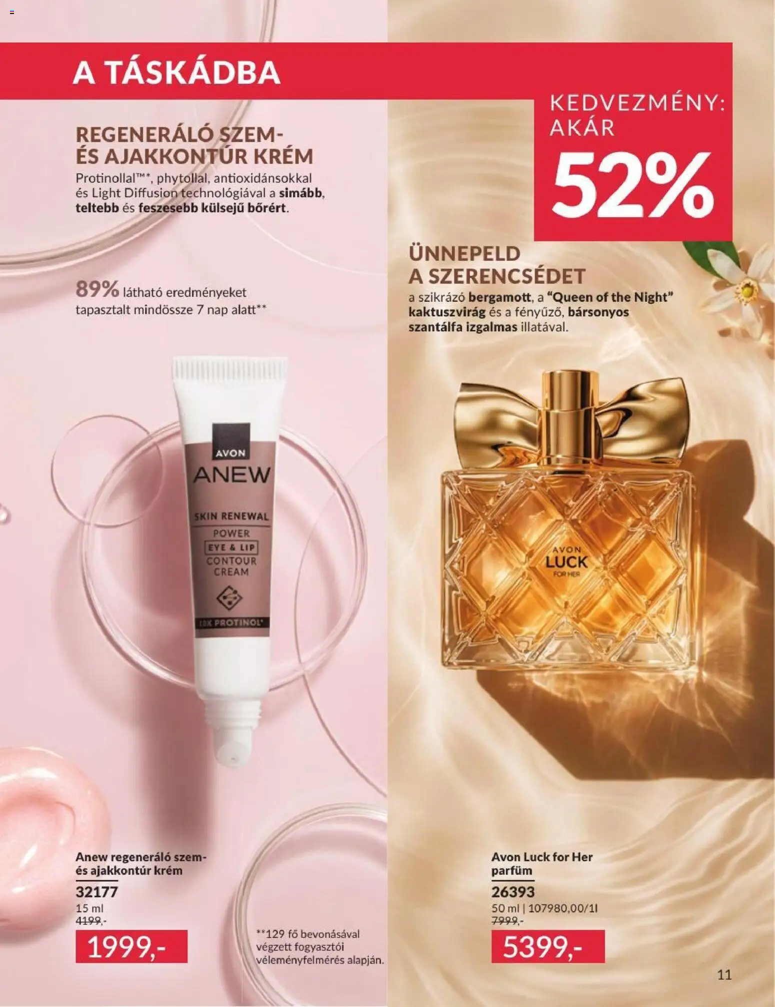 Avon akciós ujság - amely érvényes a következő dátumtól: 2026.07.01. | Oldal: 13