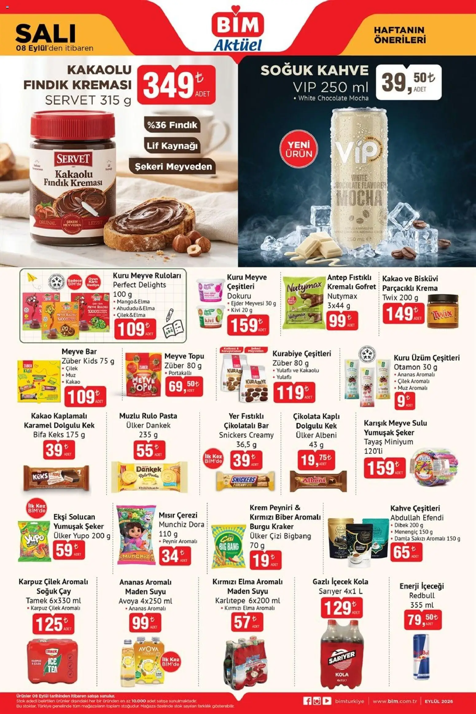 BİM - Katalog Salı - 08 Eylül 2026 tarihinden itibaren geçerlidir | Sayfa: 2