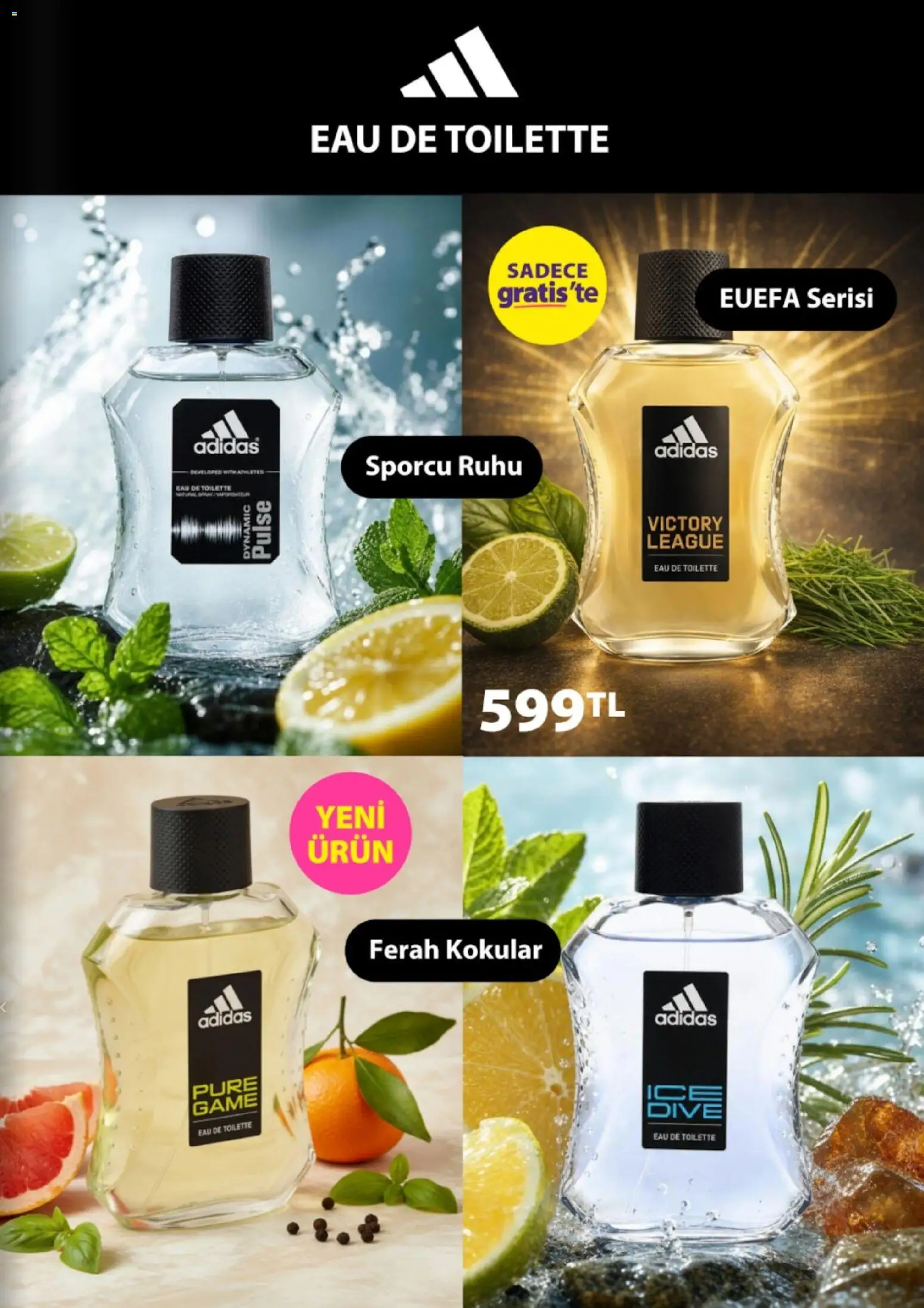 Gratis Katalog - 06 Eylül 2026 tarihinden itibaren geçerlidir | Sayfa: 39 | Ürünler: Eau de toilette