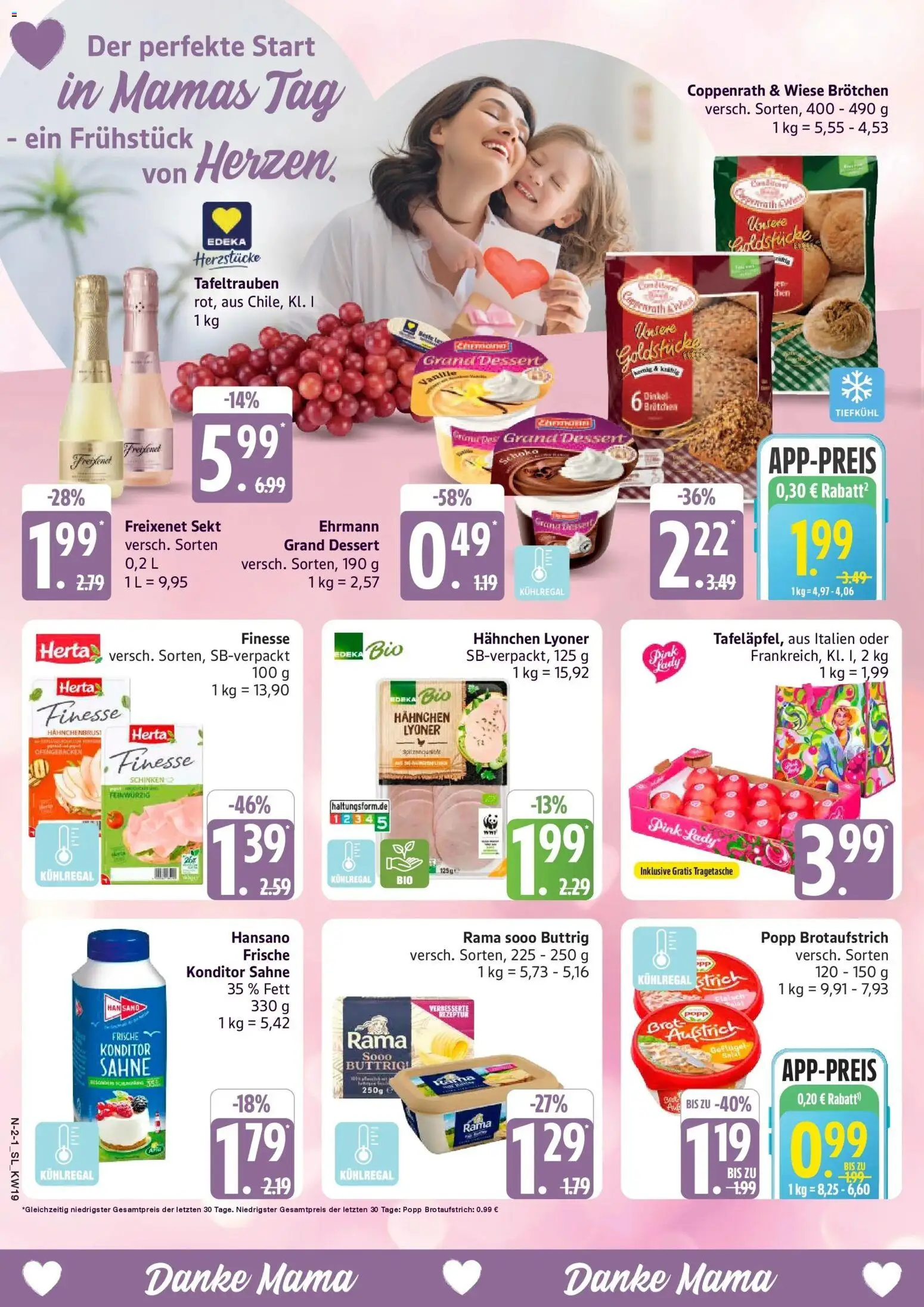 Marktkauf Prospekt Schleswig	 – gültig ab 04.05.2026 | Seite: 2 | Produkte: Rama, Freixenet, Schinken, Herta finesse