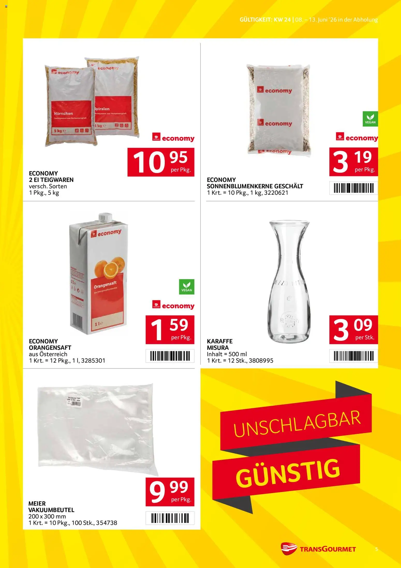 Transgourmet Flugblatt gültig ab 08.06.2026 | Seite: 5