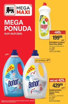Mega Maxi katalog - pregled Mega Maxi kataloga - važi od 16.07.2026