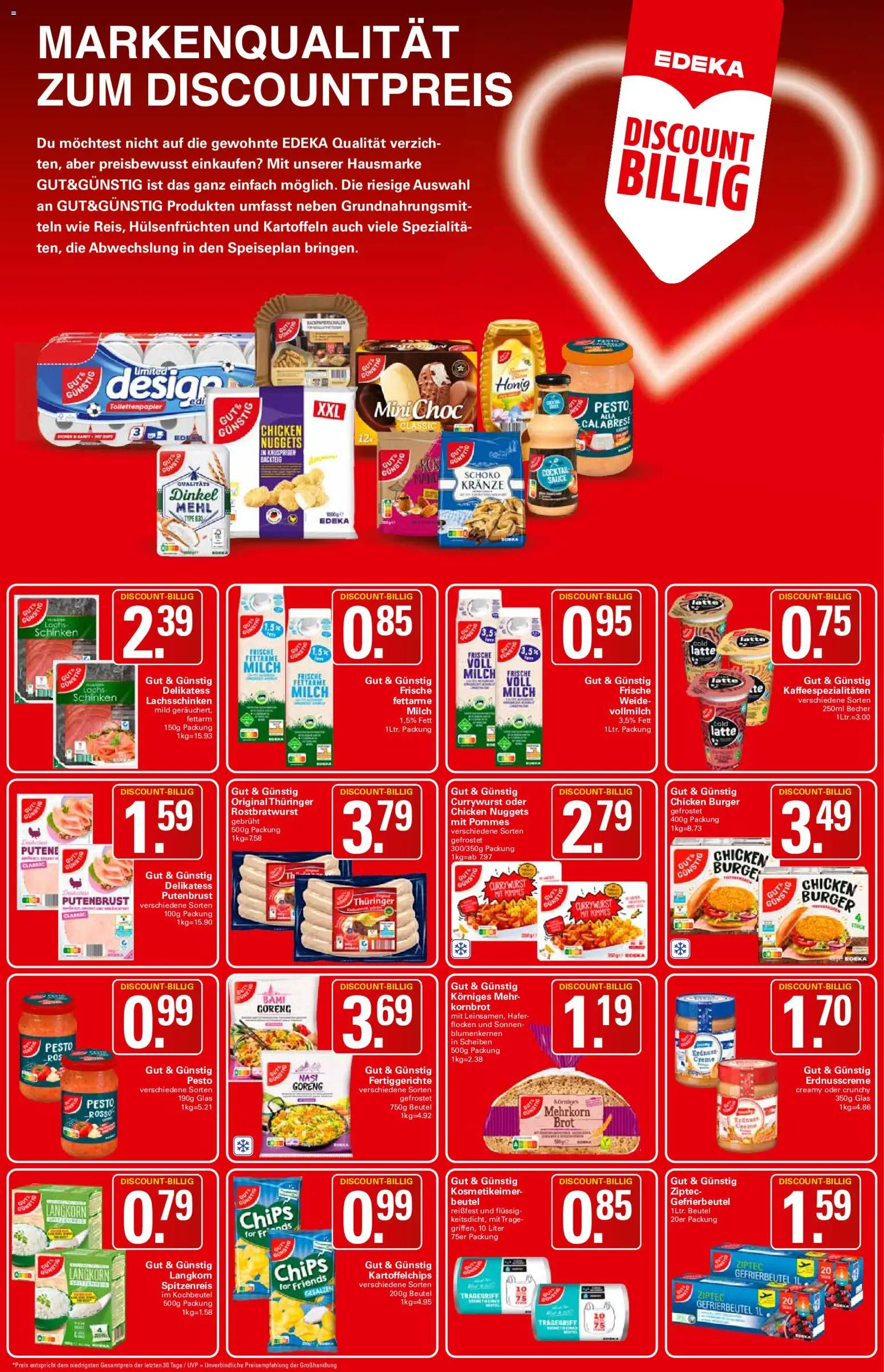 WEZ Prospekt – gültig ab 20.07.2026 | Seite: 14 | Produkte: Creme, Brot, Flocken, Toilettenpapier