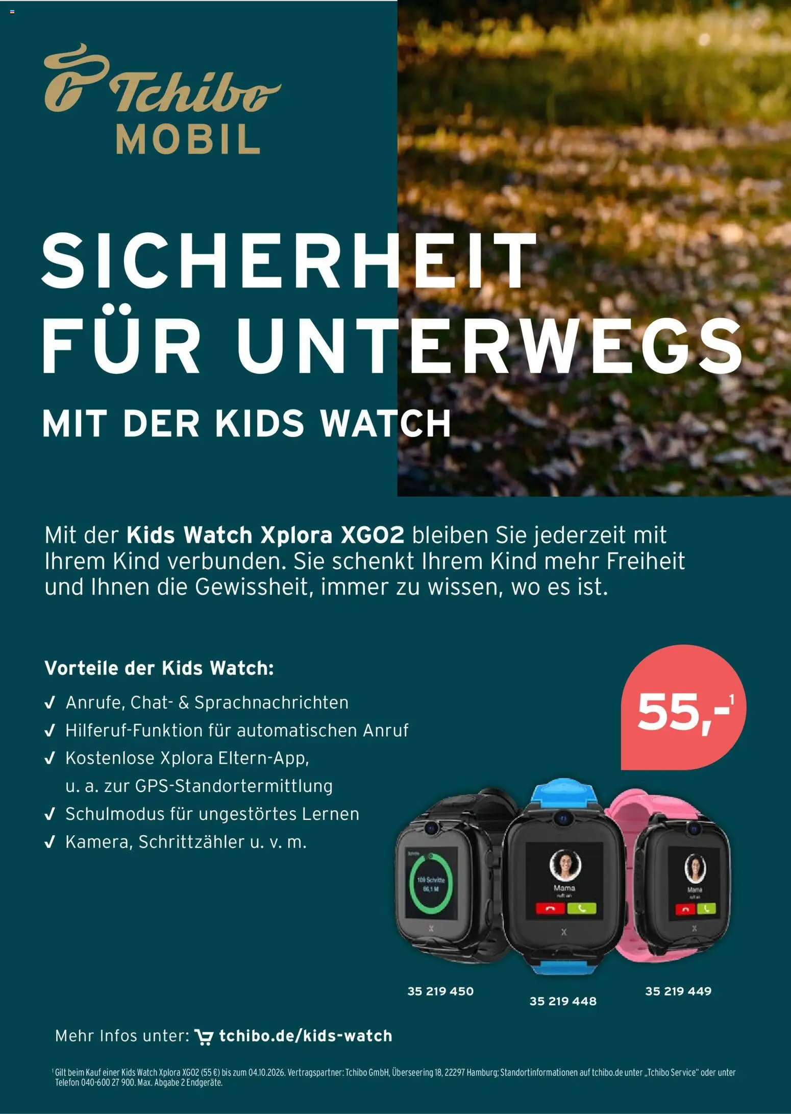 Prospekt Tchibo Herbst auf dem tisch – gültig ab 30.09.2026 | Seite: 36 | Produkte: Telefon