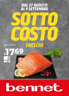 Anteprima del volantino bennet volantino valido a partire dal 27/08/2026