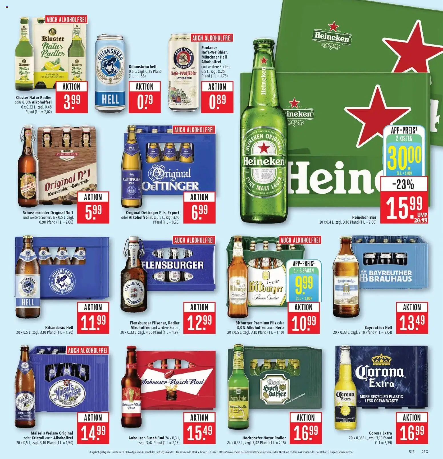 Marktkauf - Marktkauf: Wochenangebote – gültig ab 29.06.2026 | Seite: 29 | Produkte: Bayreuther hell, Bitburger, Heineken, Paulaner