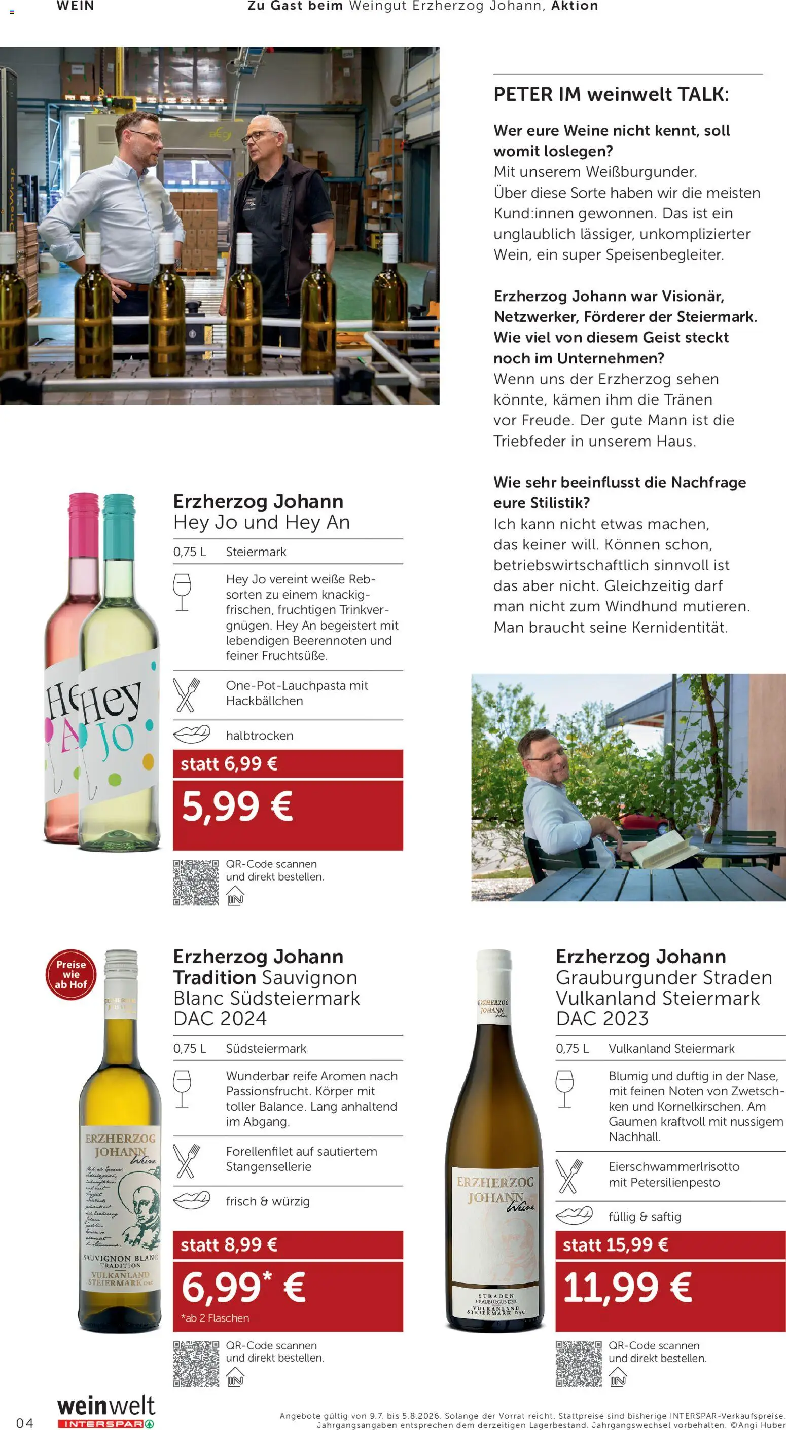 Interspar Wein Welt gültig ab 09.07.2026 | Seite: 4 | Produkte: Wein
