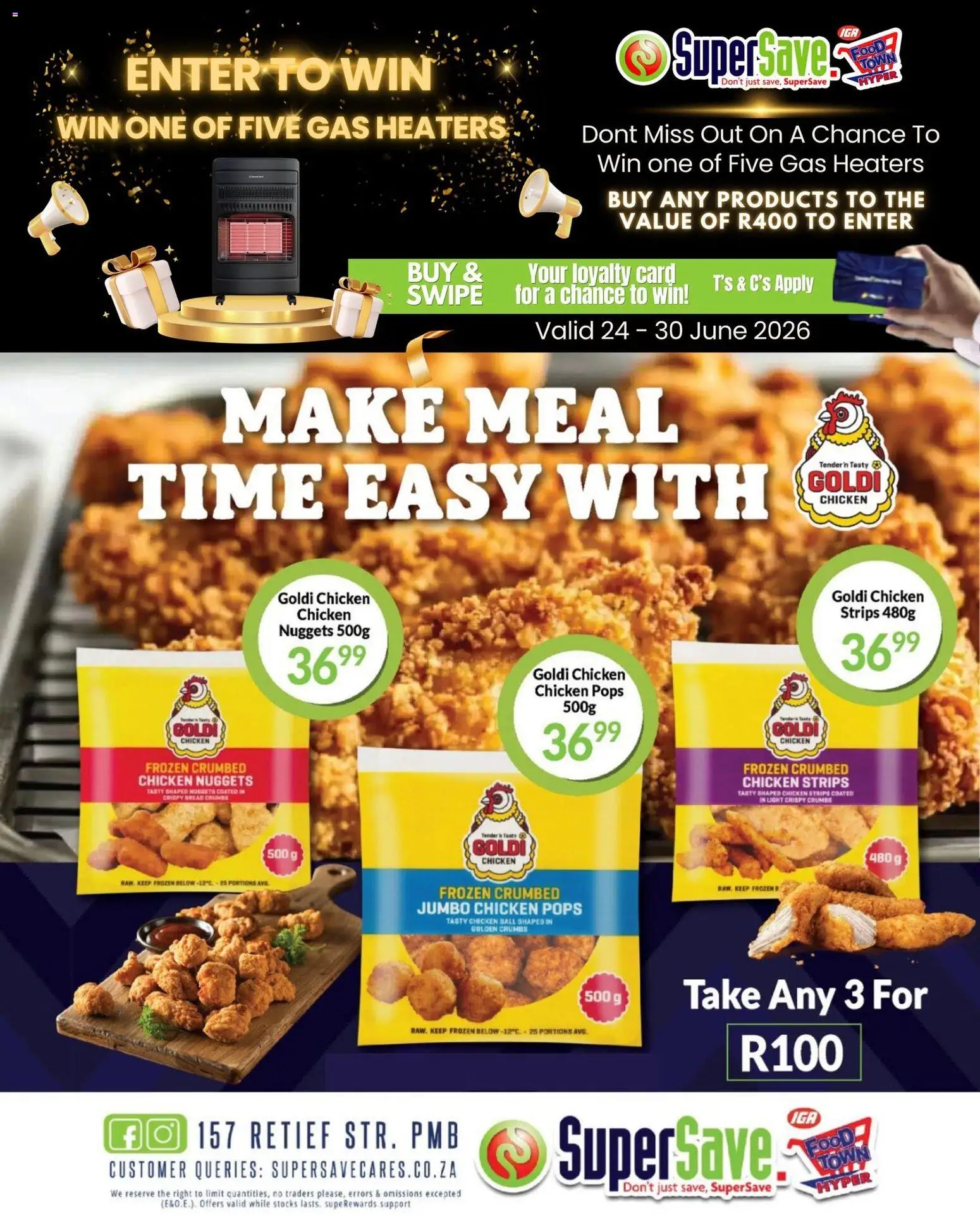 New Super Save catalogue – valid from 24/06/2026 | Page: 2 | Products: Light, Bread, Chicken