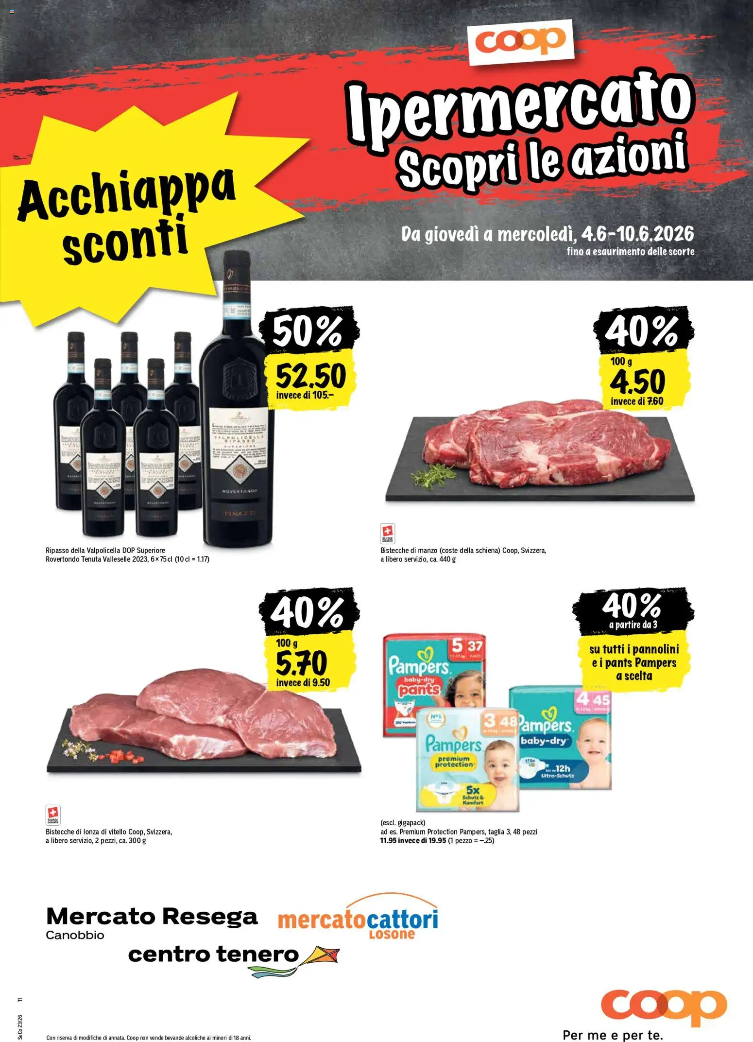 Coop aktionen IT – gültig ab 04.06.2026 | Seite: 21 | Produkte: Pampers