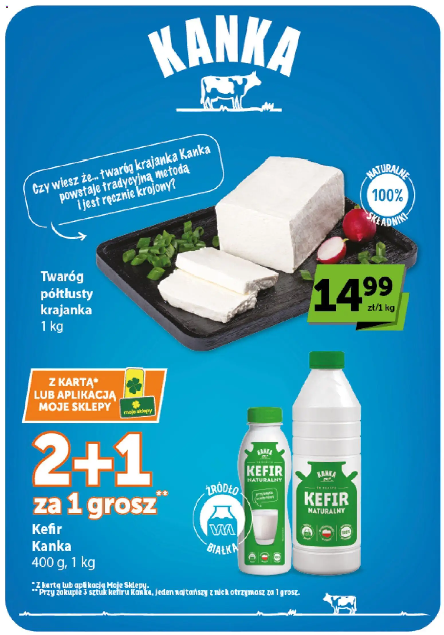 ABC gazetka od 10.09.2026 | Strona: 7 | Produkty: Twaróg półtłusty, Kefir, Kefir naturalny, Twaróg