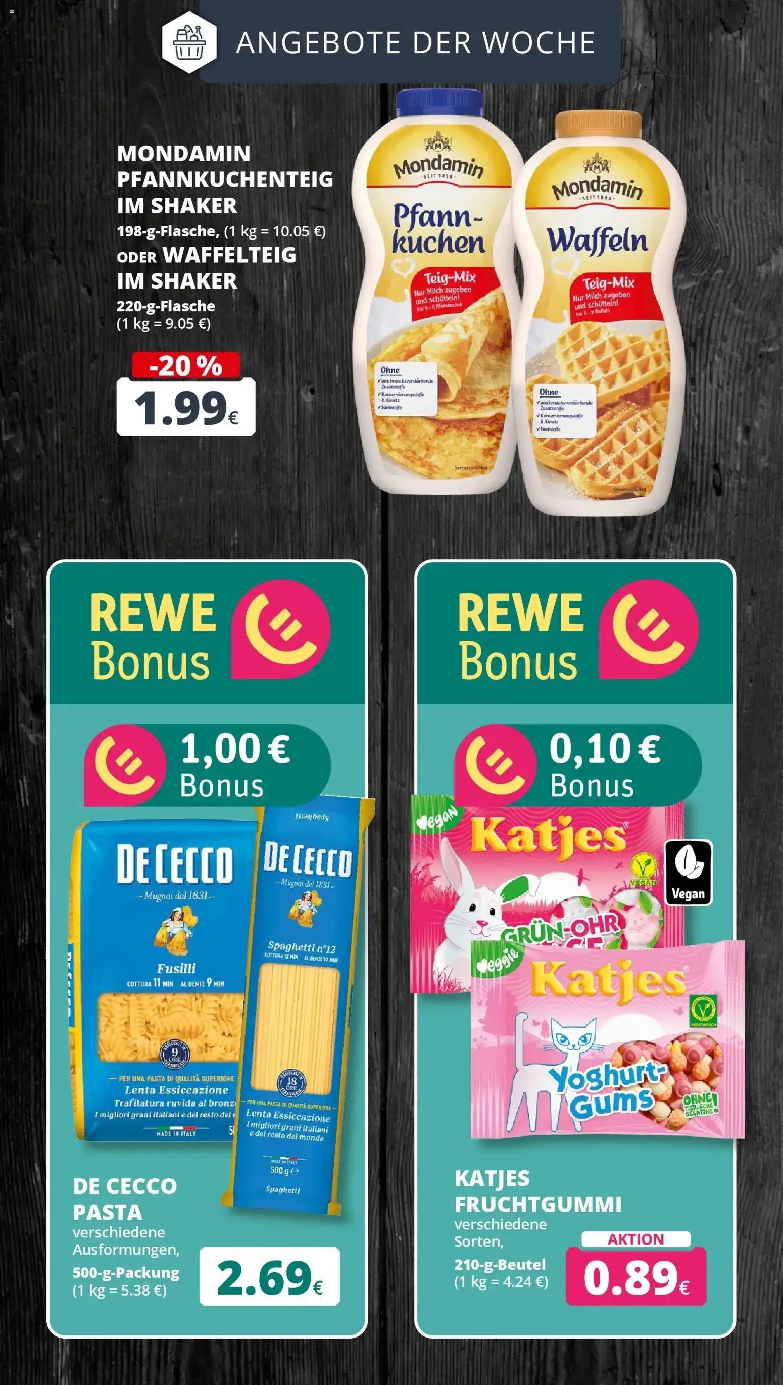 REWE Prospekt ab 19.10.2026 zum Blättern » Angebote | Seite: 5 | Produkte: Dusche, Katjes, Pfannkuchen, Kuchen