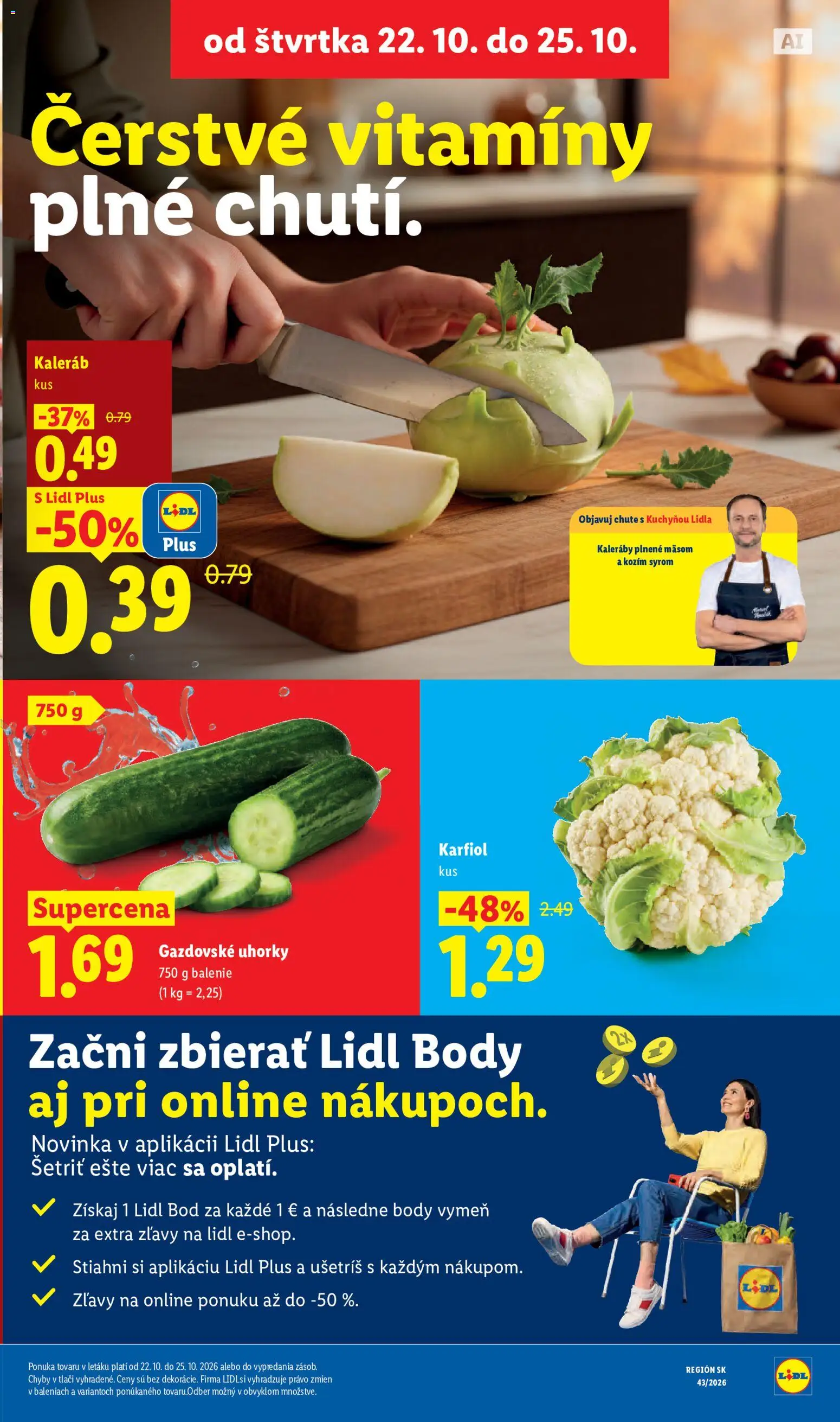 Nové Lidl akcie – leták je platný od 19.10.2026 | Strana: 75