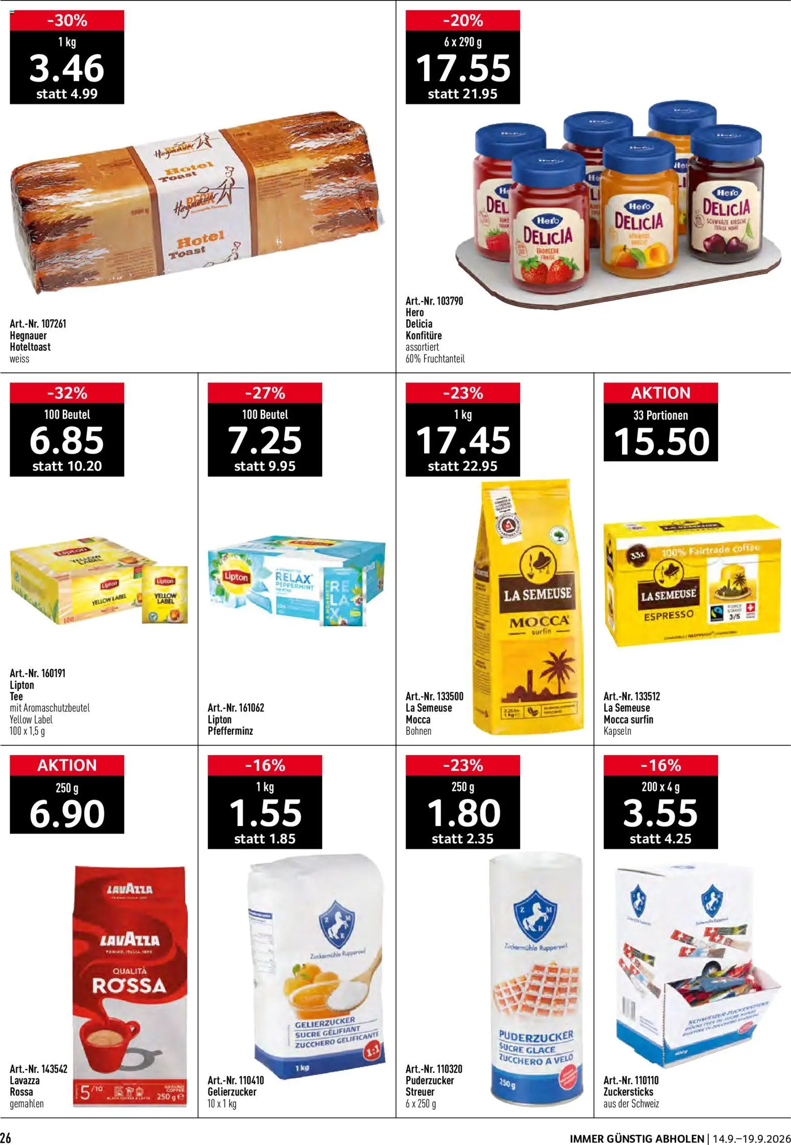 Prodega aktionen – gültig ab 14.09.2026 | Seite: 26