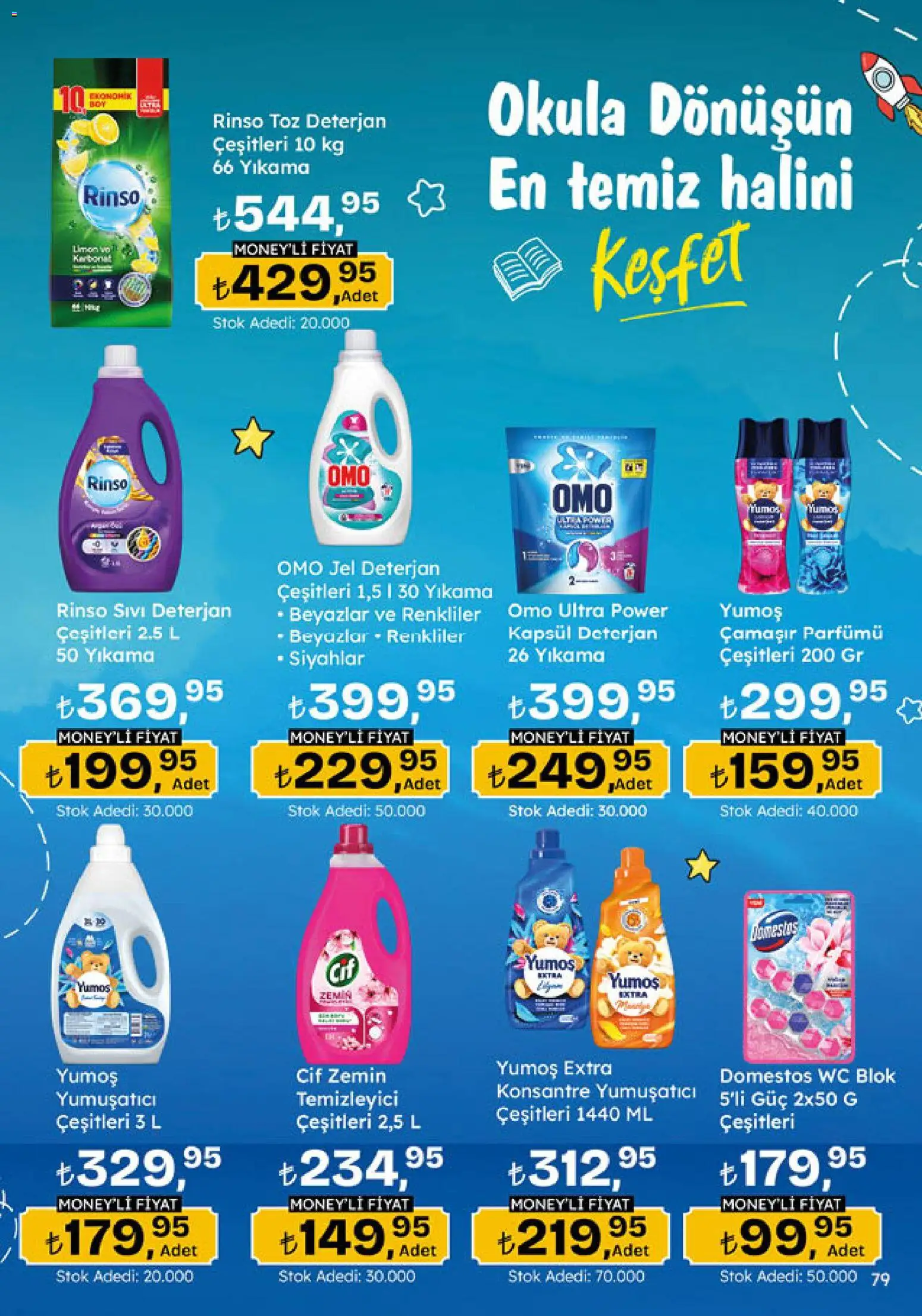 Migros Katalog - Migroskop - 20 Ağustos 2026 tarihinden itibaren geçerlidir | Sayfa: 79 | Ürünler: Yumuşatıcı, Deterjan, Limon