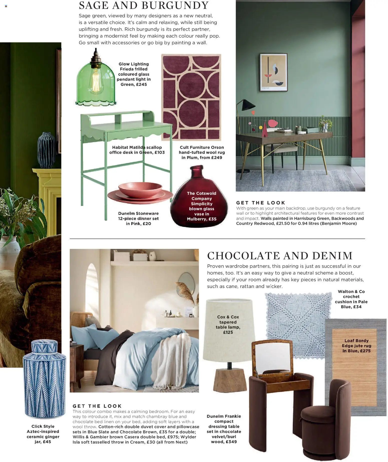 {H1} | Page: 107 | Products: Table, Dressing, Vase, Lighting