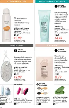 Preview of Oriflame - Offers valid from 19/08/2026 | Page: 128 | Products: Fragrance, Mask, Deodorant, Tea