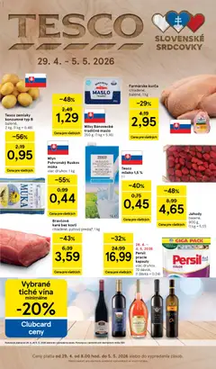 Tesco leták platný od 29.04.2026