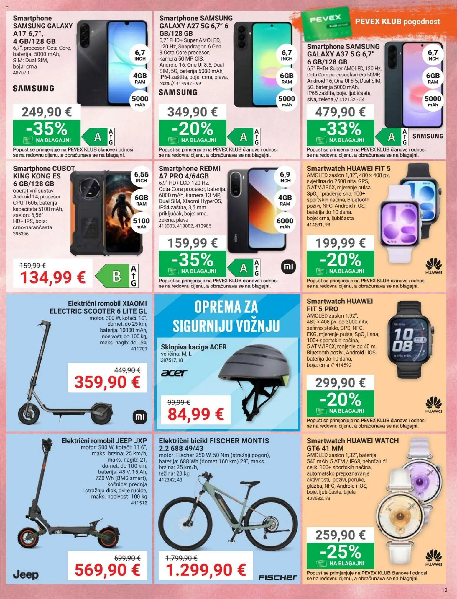 Pevex katalog | vrijedi od 24.09.2026 | Stranica: 13