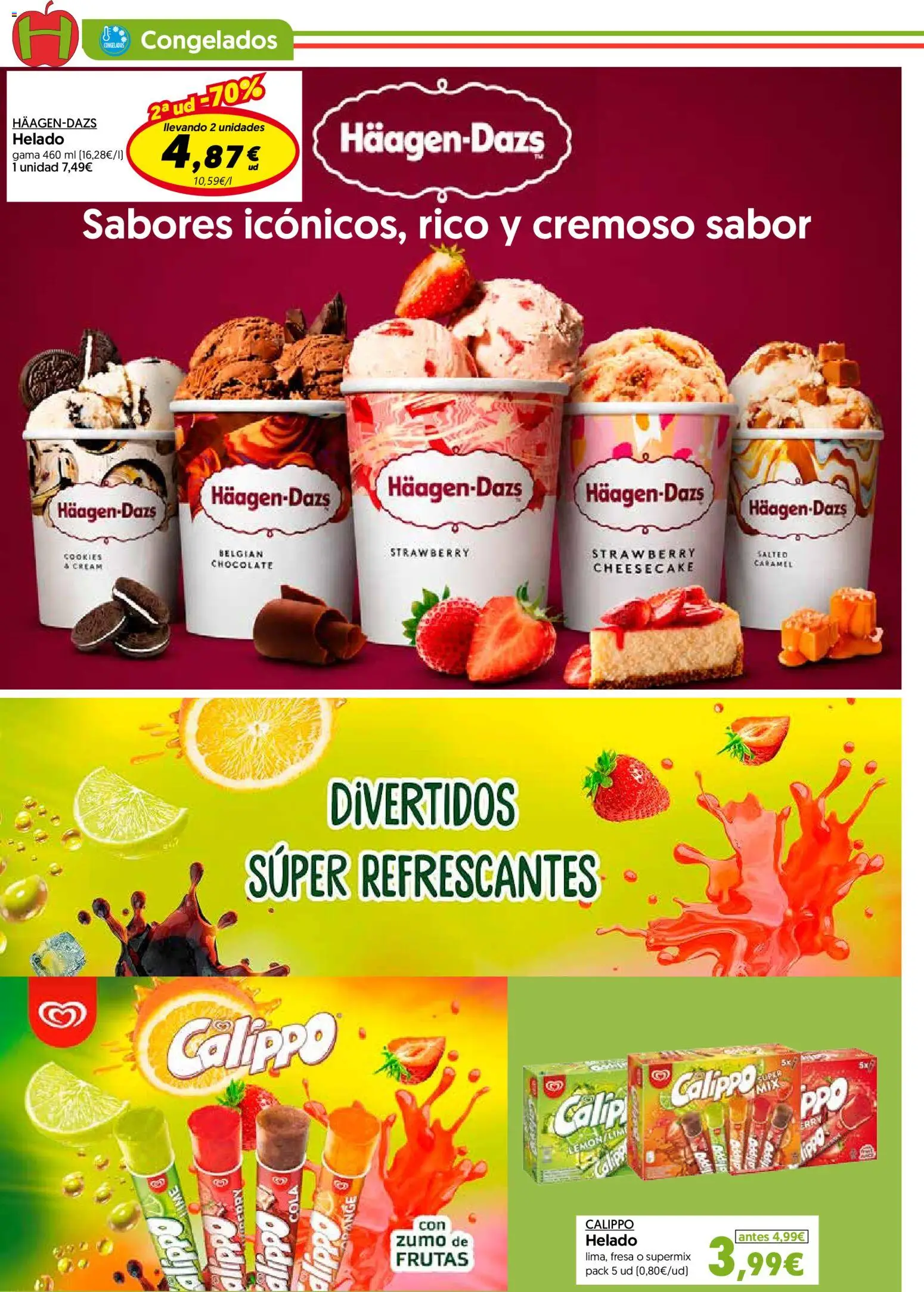 Hiper Usera folleto │ válido desde el 01/07/2026 | Página: 8 | Productos: Chocolate, Ροζ πιπέρι, Helado
