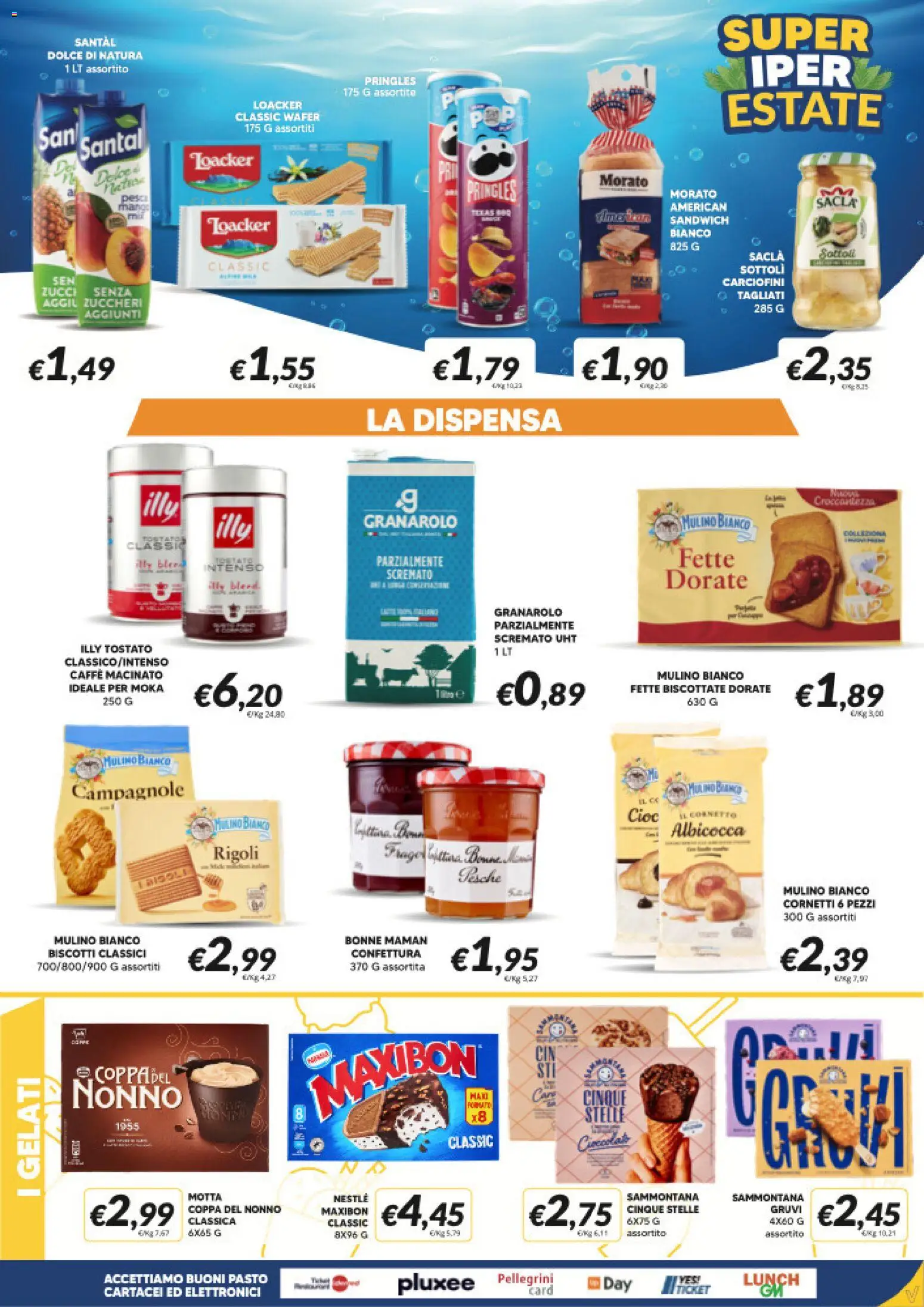 Volantino Visotto del 29/07/2026 | Pagina: 5 | Prodotti: Caffè, Biscotti, Fette biscottate, Macinato