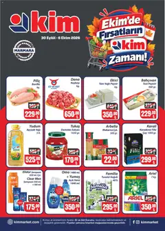 30 Eylül 2026 tarihinden itibaren geçerli olan Kim Market kataloğu önizlemesi