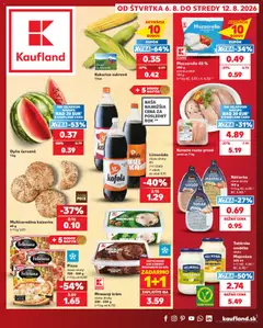 Kaufland leták platný od 06.08.2026