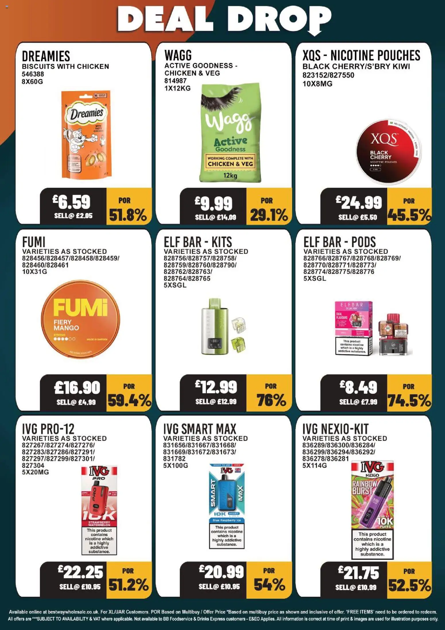 {H1} | Page: 20 | Products: Ice, Mango, Strawberry, Raspberry