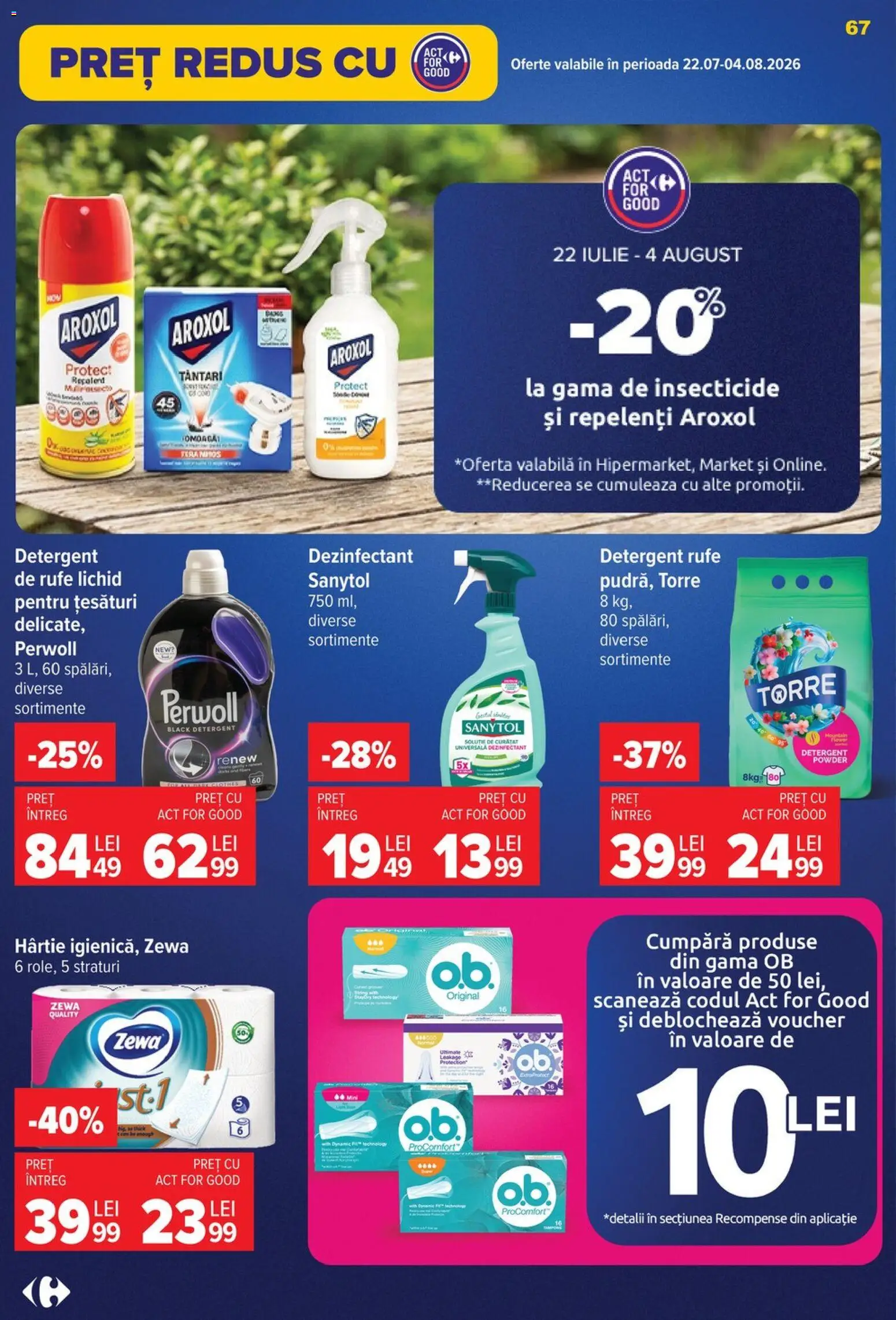 Noul catalog Carrefour – valabil de la 29.07.2026 | Pagină: 67