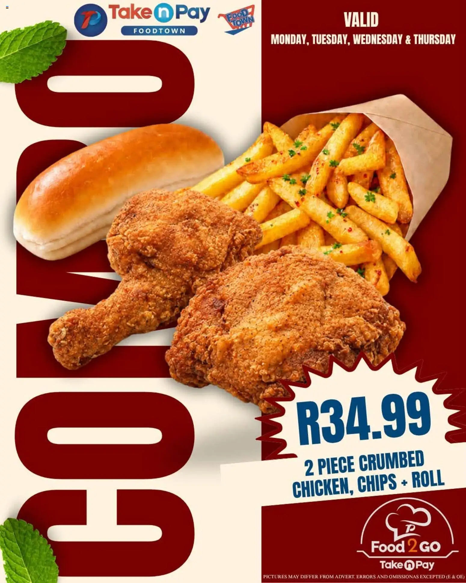 New Take n Pay catalogue – valid from 26/10/2026 | Page: 1 | Products: Chips
