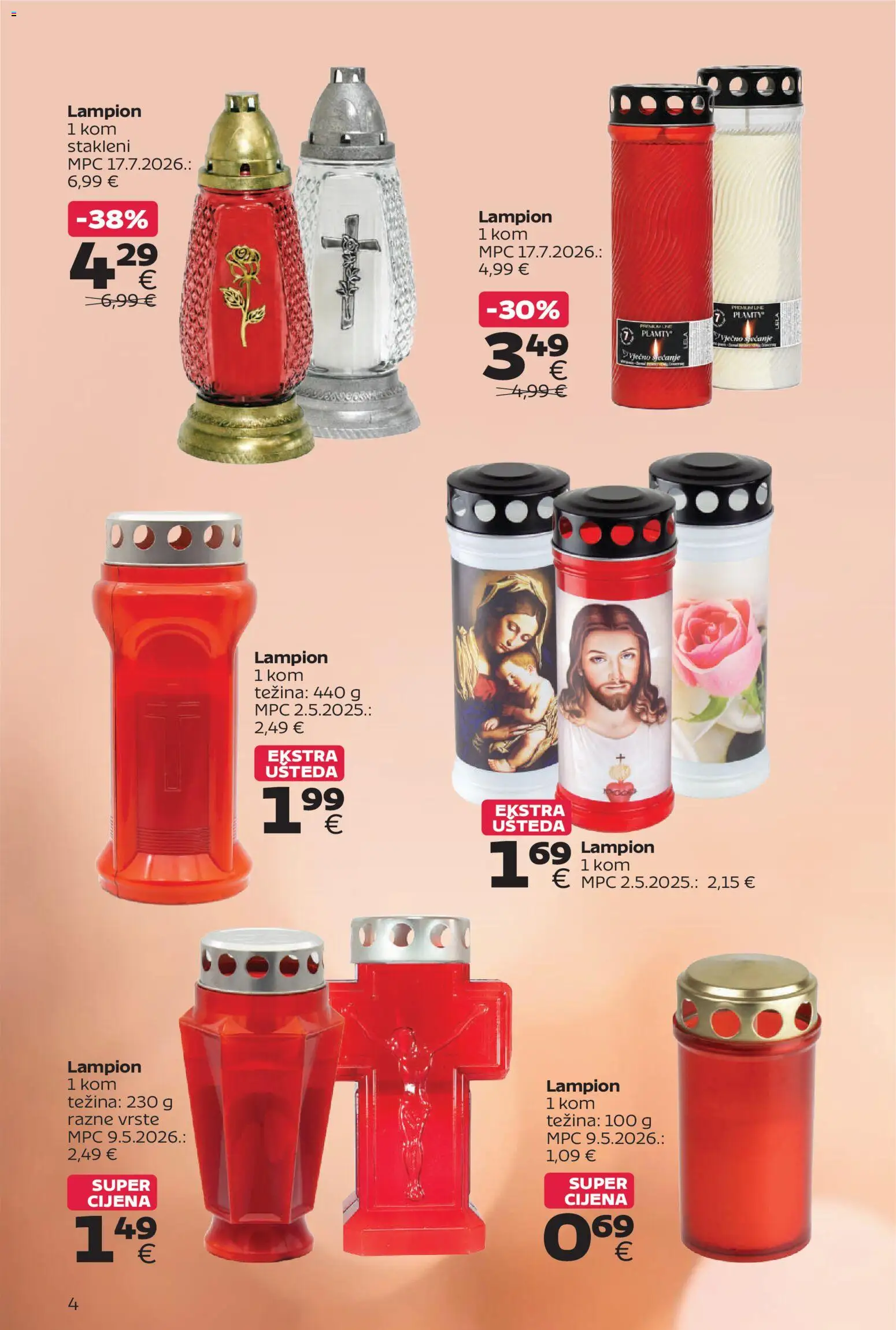 Tommy katalog | vrijedi od 12.10.2026 | Stranica: 4 | Proizvodi: Lampion