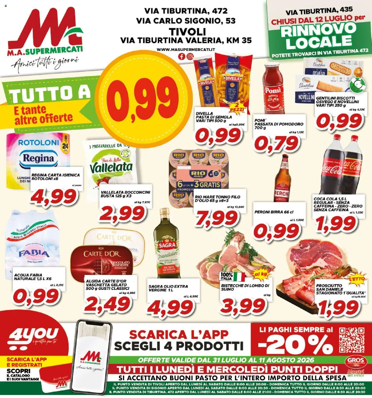 Volantino Ma Supermercati del 31/07/2026 | Pagina: 1